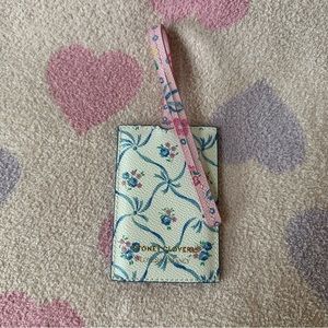 Stoney Clover Lane xLoveshackfancy Blue Ribbon Luggage Tag